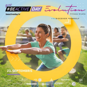 #BEACTIVE DAY ir Eiropas mēroga kampaņa, kas katru gadu norisinās 23. septembrī 22 valstīs.