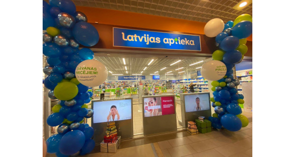 LATVIJAS APTIEKA jaunas telpas