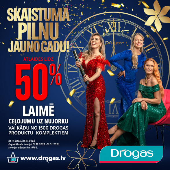 Drogas Akcija 01.12.2025.-01.01.2026