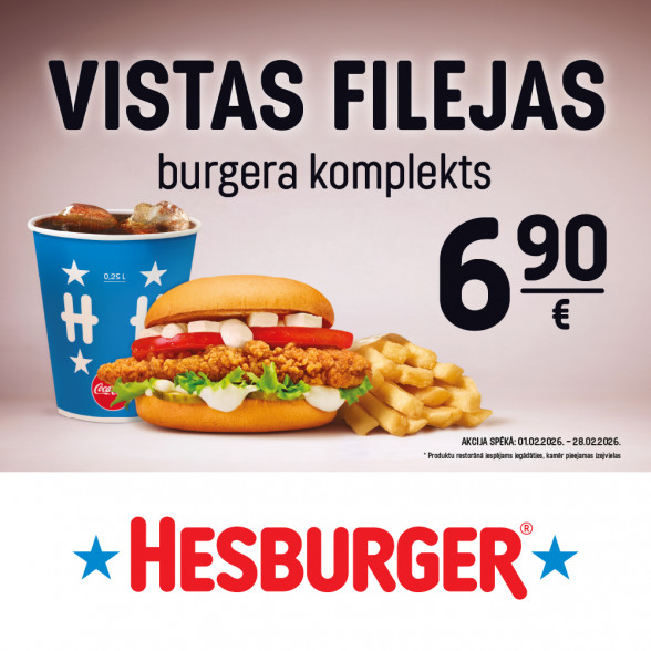 Hesburger Akcija 01.02.2026-28.02.2026
